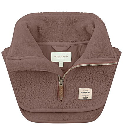 Mini A Ture Halsedisse - MatAkton Teddyfleece - Peppercorn Plum