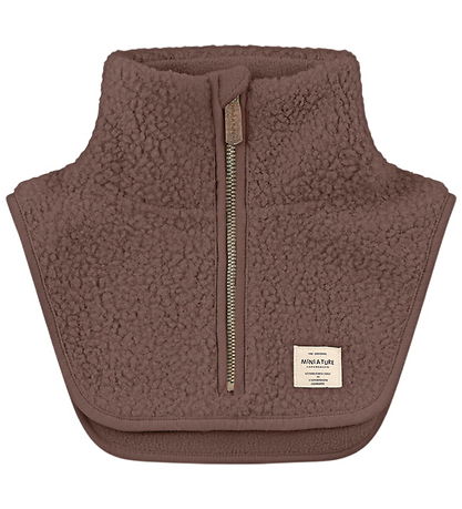 Mini A Ture Halsedisse - MatAkton Teddyfleece - Peppercorn Plum