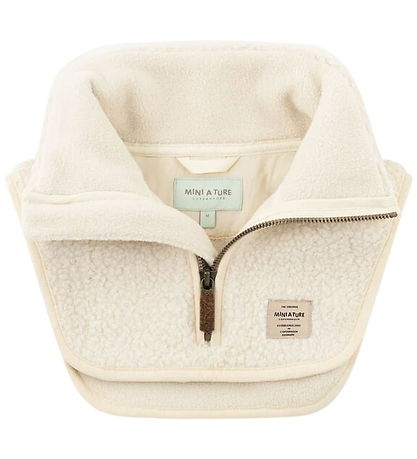 Mini A Ture Halsedisse - MatAkton Teddyfleece - Angora Cream