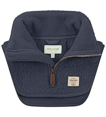 Mini A Ture Halsedisse - MatAkon Teddyfleece - Forged Iron Blue