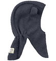 Mini A Ture Elefanthue - MatJeffi Teddyfleece - Forged Iron Blue