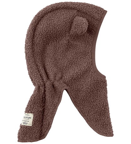 Mini A Ture Elefanthue - MatJeffi Teddyfleece - Peppercorn Plum