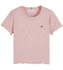 Tommy Hilfiger T-shirt - Rib - Whimsy Pink