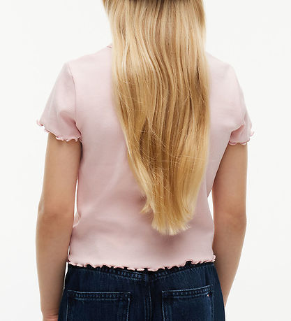 Tommy Hilfiger T-shirt - Rib - Whimsy Pink