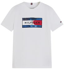 Tommy Hilfiger T-shirt - White w. Print