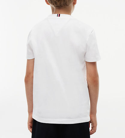 Tommy Hilfiger T-shirt - White m. Print