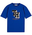 Tommy Hilfiger T-shirt - Vibrant Blue m. Print
