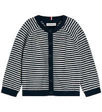 Tommy Hilfiger Cardigan - Strik - Dark Night NavyBlue