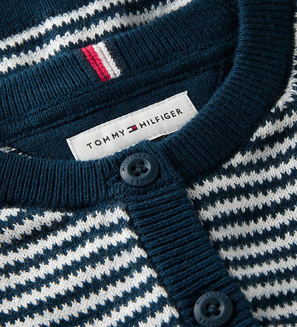 Tommy Hilfiger Cardigan - Strik - Dark Night Navy