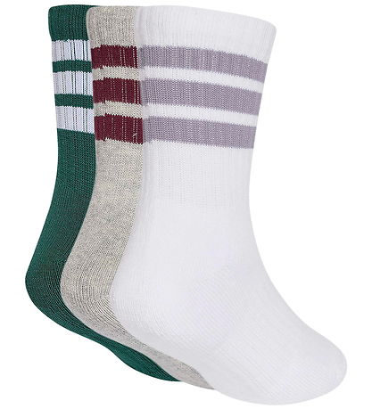 adidas Performance Strømper - 3-pak - Crew - Cgreen/Mgreyh/White