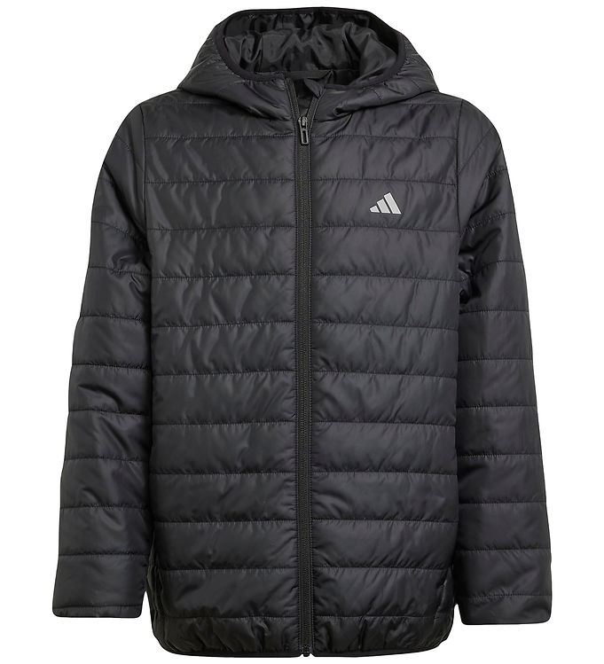 adidas Performance Dynejakke - J Ess L Pad - Sort/Refsil