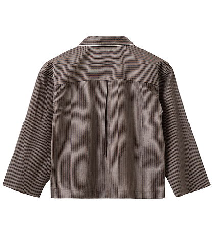 Sofie Schnoor Skjorte - ImanaSy - Brown Striped