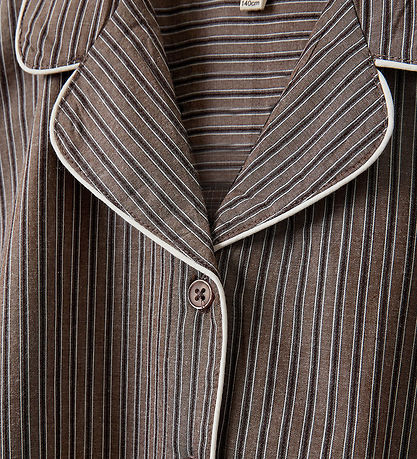 Sofie Schnoor Skjorte - ImanaSy - Brown Striped