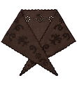 Sofie Schnoor Tørklæde - Hulmønster - Teasy Scarf - Dark Brown