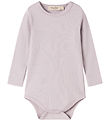 MarMar Body l/æ -  Bomuld/Modal - Rib - Cloud Gray