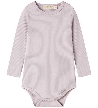 MarMar Body l/æ -  Bomuld/Modal - Rib - Cloud Gray