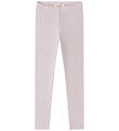 MarMar Leggings -  Bomuld/Modal - Rib - Cloud Gray