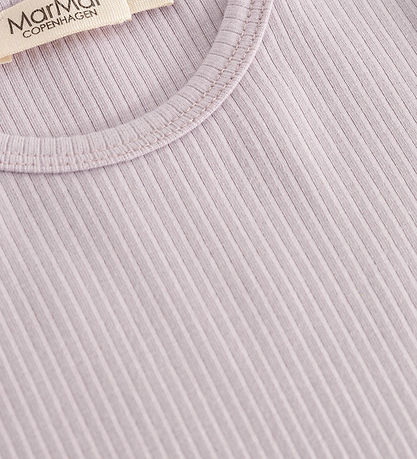 MarMar Bluse - Rib - Cloud Gray