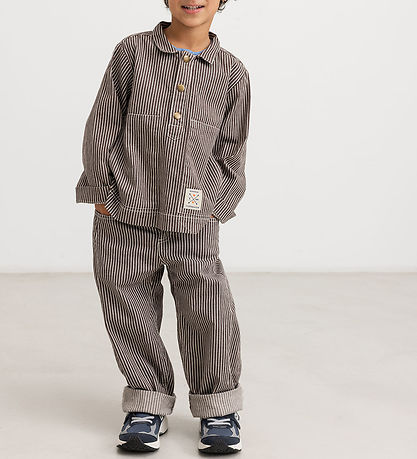 MarMar Bukser - Pando - Dark Brownie Stripe