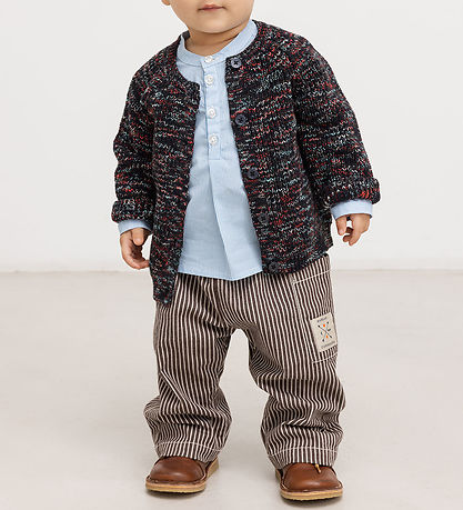 MarMar Bukser - Panto - Dark Brownie Stripe