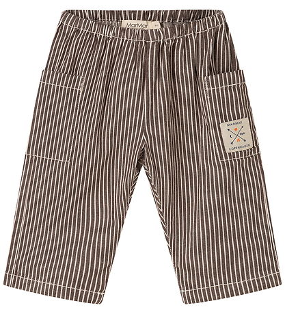 MarMar Bukser - Panto - Dark Brownie Stripe