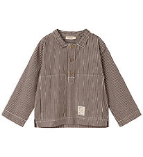 MarMar Skjorte - Tovan - Dark Brownie Stripe