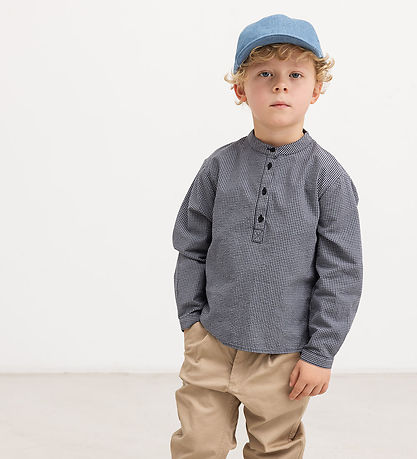 MarMar Skjorte - Totora - Pigeon Blue Check