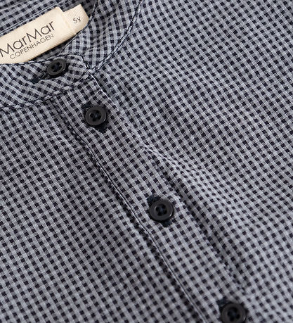 MarMar Skjorte - Tokyo - Pigeon Blue Check