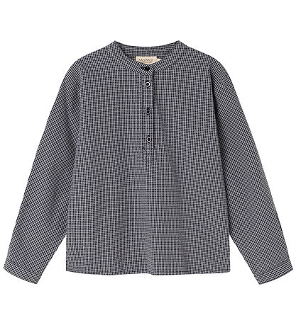 MarMar Skjorte - Tokyo - Pigeon Blue Check