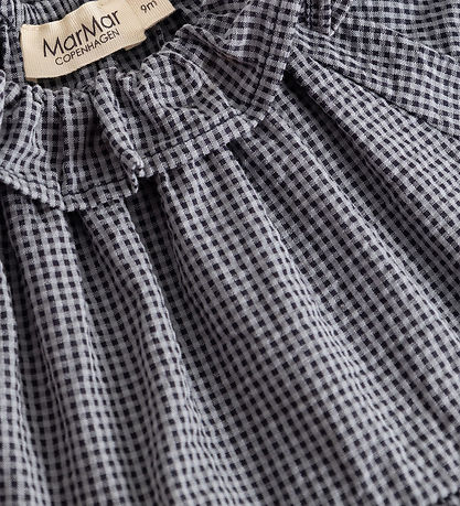 MarMar Kjole - Dawson Frill - Pigeon Blue Check