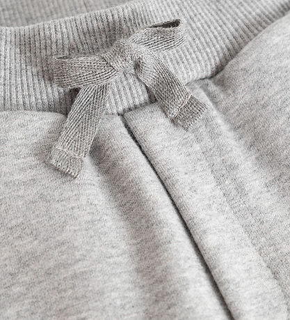 MarMar Bukser - Pelon - Cloud Grey Logo m. Rosa
