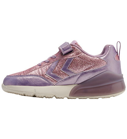 Hummel Sko - Daylight Glitter JR - Sea Fog
