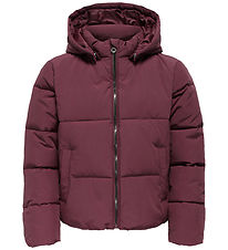 Kids Only Dynejakke - Noos - KogDolly - Mauve Wine