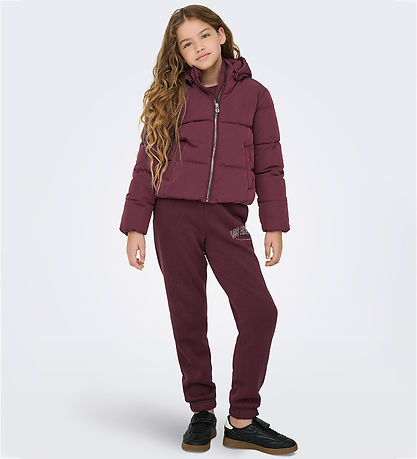 Kids Only Dynejakke - Noos - KogDolly - Mauve Wine