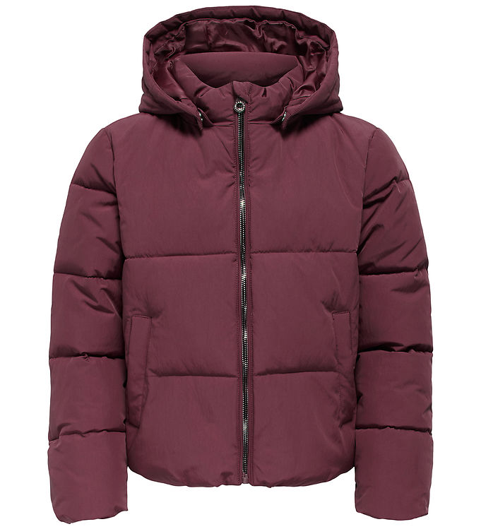 Kids Only Dynejakke - Noos - KogDolly - Mauve Wine