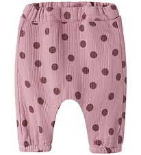 Name It Bukser - NbfNoras - Lilas/Dot