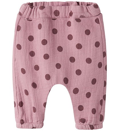Name It Bukser - NbfNoras - Lilas/Dot
