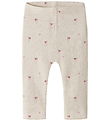 Name It Leggings - NbfNabila - Rib - Peyote Melange