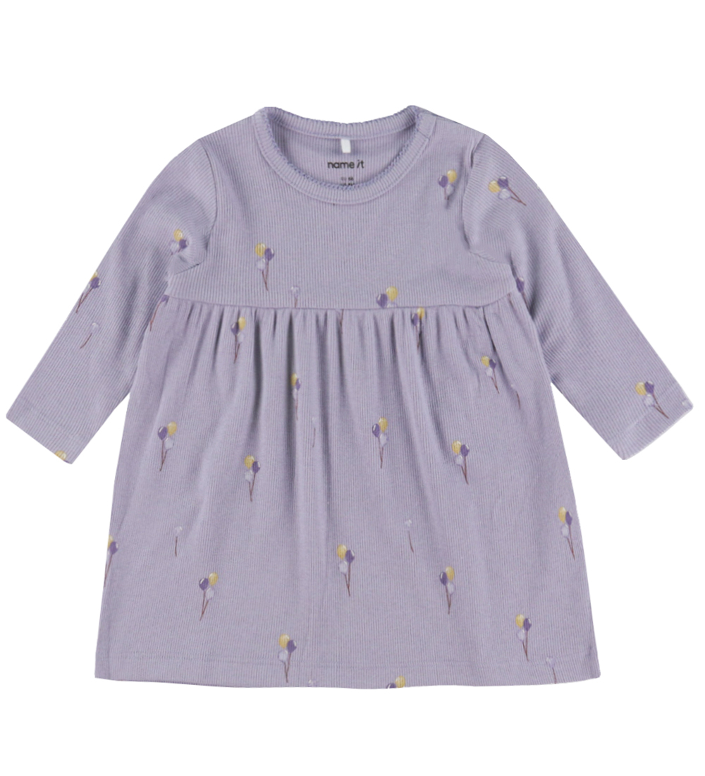 Name It Kleid - NbfNabila - Erbstück Lilac - Name It - 62 - Kleider