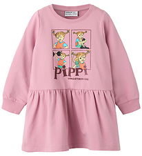 Name It Kjole - Sweat - NmfAsta - Pippi - Lilas