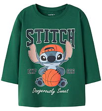 Name It Bluse - NmmAmdres - Stitch - Evergreen