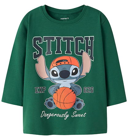 Name It Bluse - NmmAmdres - Stitch - Evergreen
