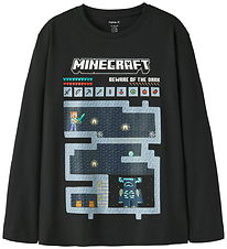 Name It Bluse - NkmAr - Minecraft - Black