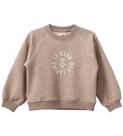 Sofie Schnoor Sweatshirt - ElisKB - Brown Melange