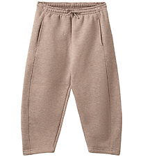 Sofie Schnoor Sweatpants - BaraKB - Brown Melange