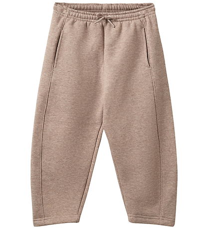 Sofie Schnoor Sweatpants - BaraKB - Brown Melange