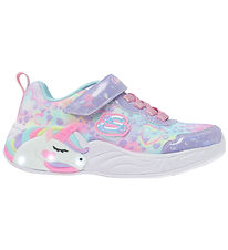 Skechers Blinkesko - Unicorn Dreams - Lilla