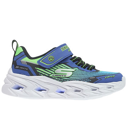Skechers Blinkesko - Vortex 3.0 - Sort/Blå