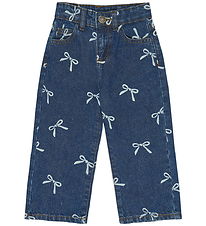 The New Siblings Jeans - TnstVinaya - Medium Blue Denim AOP