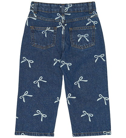 The New Siblings Jeans - TnstVinaya - Medium Blue Denim AOP